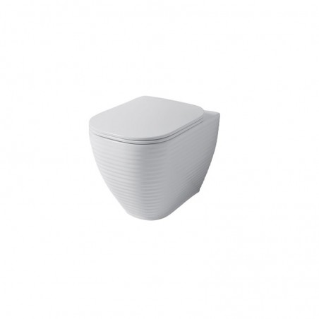 Vaso WC a terra colore Pietra Naturale opaco Vitruvit